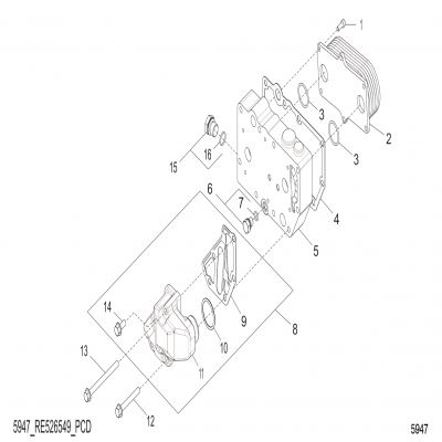 Group 59--1: Engine Oil Cooler, continued  第59-1組：發(fā)動(dòng)機(jī)機(jī)油冷卻器，&amp;amp;amp;ldquo;GM93289,&amp;amp;amp;rdquo;&amp;amp;amp;ldquo;GM93285,&amp;amp;amp;rdquo;&amp;amp;amp;ldquo;GM91650,&a